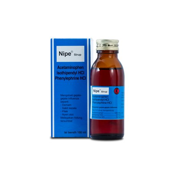 Nipe Sirup 100 ml - Kegunaan, Efek Samping, Dosis dan Aturan Pakai