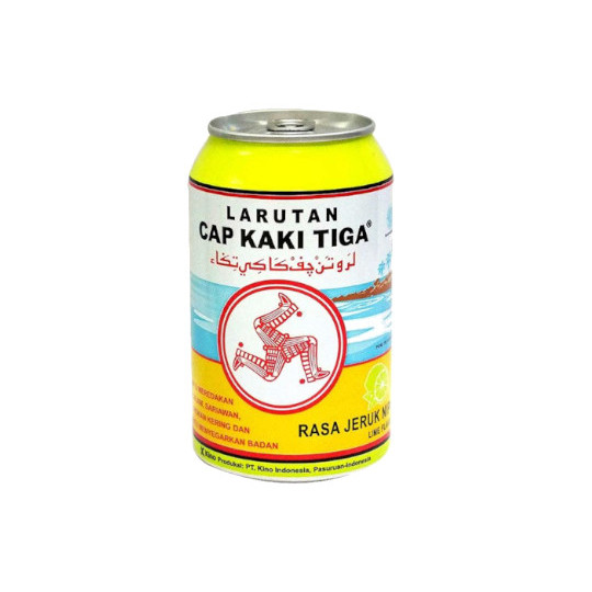 Larutan Cap Kaki Tiga Jeruk Nipis 320 ml Larutan Cap Kaki Tiga Jeruk Nipis 320 ml