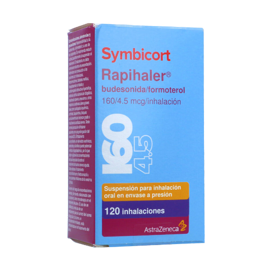 Symbicort 160 mcg/4.5 mcg Rapihaler 120 Dosis Symbicort 160 mcg/4.5 mcg Rapihaler 120 Dosis