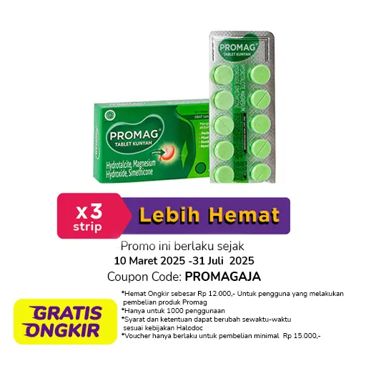 Promag 3 Strip (10 Tablet/Strip) - Hemat Borongan