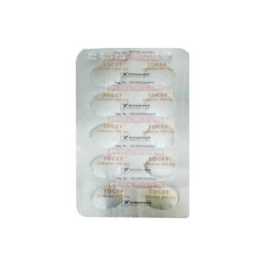 TOCEF 200 MG TABLET TOCEF 200 MG TABLET