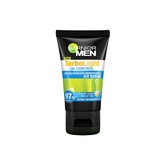 Garnier Men Turbolight Oil Control Icy Scrub 50 ml Garnier Men Turbolight Oil Control Icy Scrub 50 ml