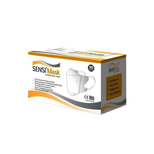 Sensi Masker Duckbill 50 Pieces Sensi Masker Duckbill 50 Pieces