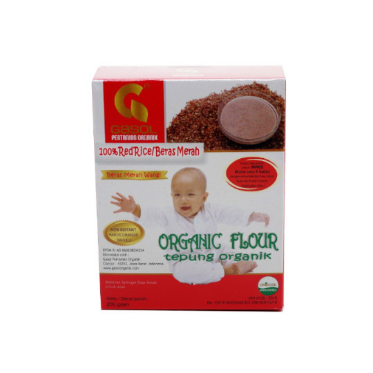Gasol Beras Merah 200 g Gasol Beras Merah 200 g