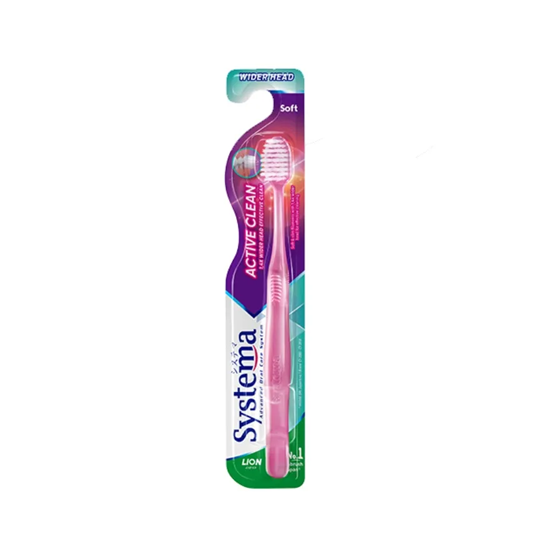 Systema Toothbrush Active Clean Soft Isi 1 Kegunaan Efek Samping Systema toothbrush active clean soft isi 1 kegunaan efek samping