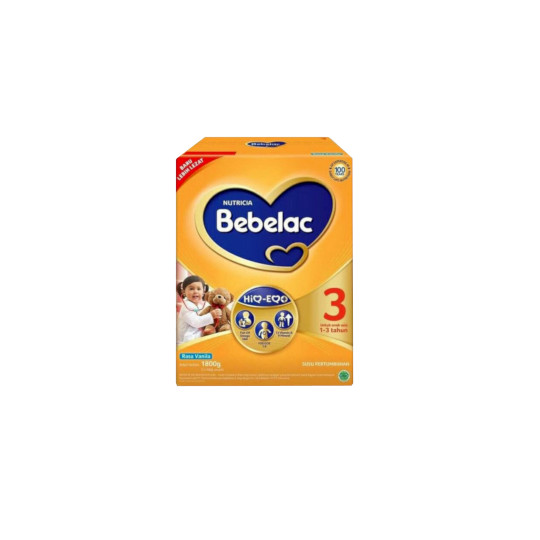 Bebelac 3 Vanila Susu Pertumbuhan Bubuk 1800 gr Bebelac 3 Vanila Susu Pertumbuhan Bubuk 1800 gr
