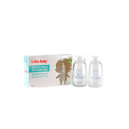Little Baby Botol Kaca Asi 3 Pieces Little Baby Botol Kaca Asi 3 Pieces