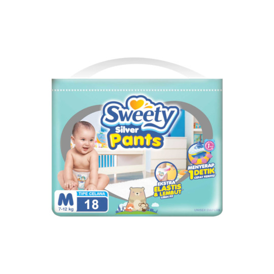 Sweety Silver Pants M 18 Pads Sweety Silver Pants M 18 Pads