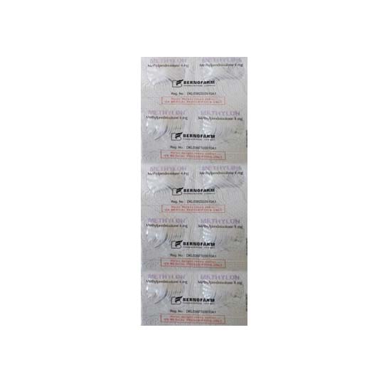 METHYLON 4 MG 10 TABLET METHYLON 4 MG 10 TABLET
