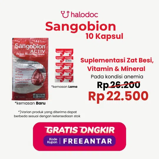Sangobion 10 Kapsul
