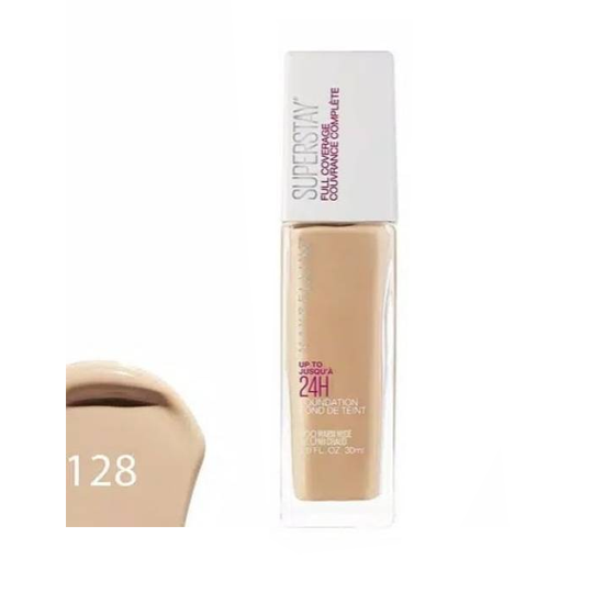 Maybelline Foundation Superstay 128 Warm Nude 30 ml Maybelline Foundation Superstay 128 Warm Nude 30 ml