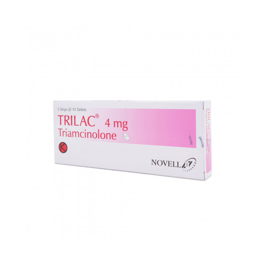 Trilac 4 mg 10 Tablet Trilac 4 mg 10 Tablet