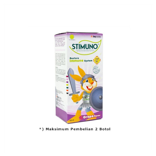 STIMUNO SIRUP RASA ANGGUR 100 ML STIMUNO SIRUP RASA ANGGUR 100 ML