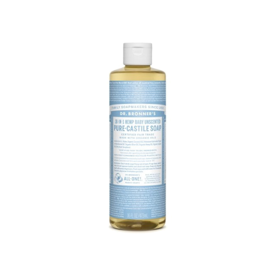 Dr Bronners PureCastile Soap Baby Unscented 473 ml Kegunaan, Efek