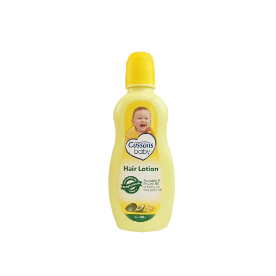Cussons Baby Hair Lotion Avocado & Pro Vit B5 200 ml Kegunaan, Efek