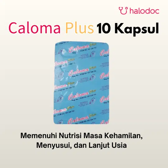 CALOMA PLUS 10 KAPSUL - Kegunaan, Efek Samping, Dosis dan Aturan Pakai ...