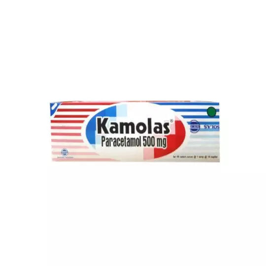 KAMOLAS 500 MG 10 KAPLET KAMOLAS 500 MG 10 KAPLET