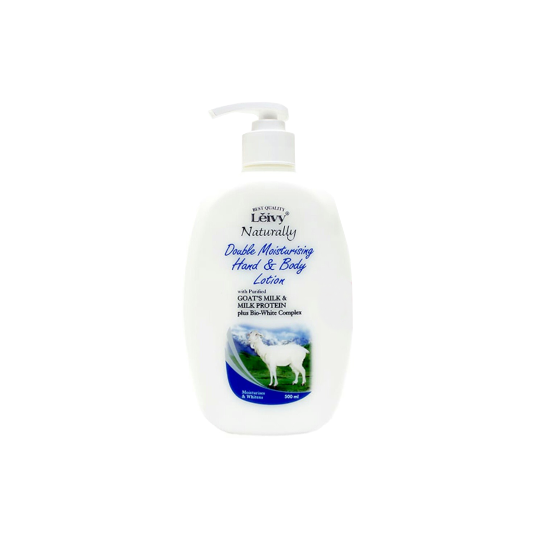Leivy Hand & Body Lotion Goat's Milk & Milk Protein 500 ml Leivy Hand & Body Lotion Goat's Milk & Milk Protein 500 ml
