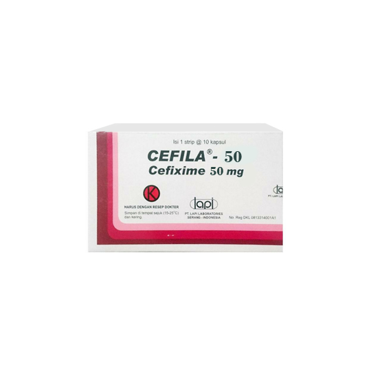 CEFILA 50 MG 10 KAPSUL CEFILA 50 MG 10 KAPSUL