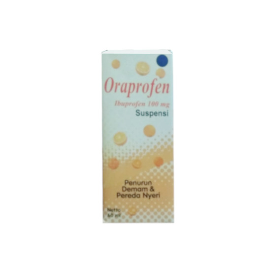 ORAPROFEN 100 MG/ 5 ML SUSPENSI 60 ML ORAPROFEN 100 MG/ 5 ML SUSPENSI 60 ML