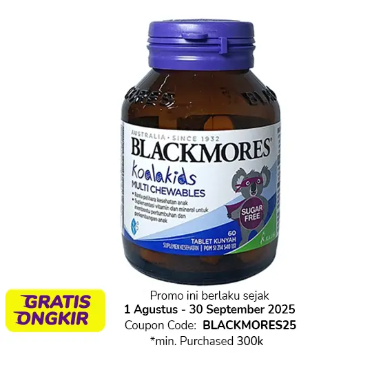 Blackmores Koalakids Multi Chewables 60 Tablet Kunyah