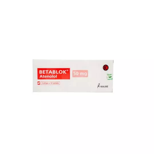 BETABLOK 50 MG 30 TABLET - OBAT RUTIN BETABLOK 50 MG 30 TABLET - OBAT RUTIN