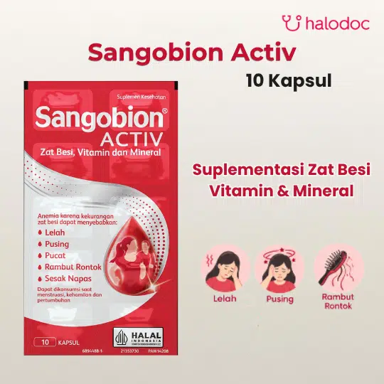 Sangobion Activ 10 Kapsul