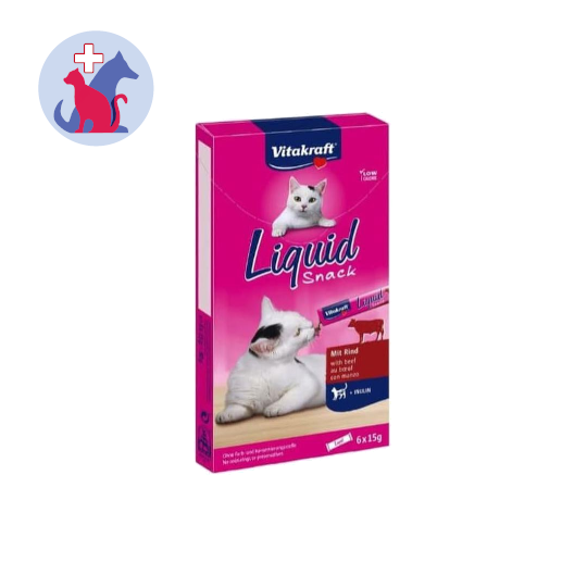 Vitakraft Adult Cat Liquid Snack With Chicken And Taurine Wet 6 Sachet Vitakraft Adult Cat Liquid Snack With Chicken And Taurine Wet 6 Sachet