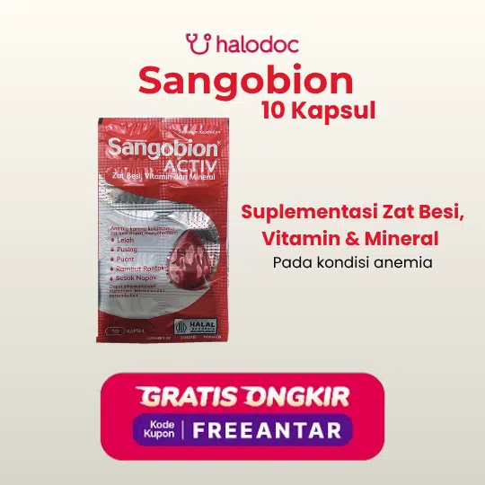 Sangobion Activ 10 Kapsul