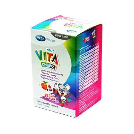 Mega We Care Kiddz Vitachewz 30 Tablet Mega We Care Kiddz Vitachewz 30 Tablet