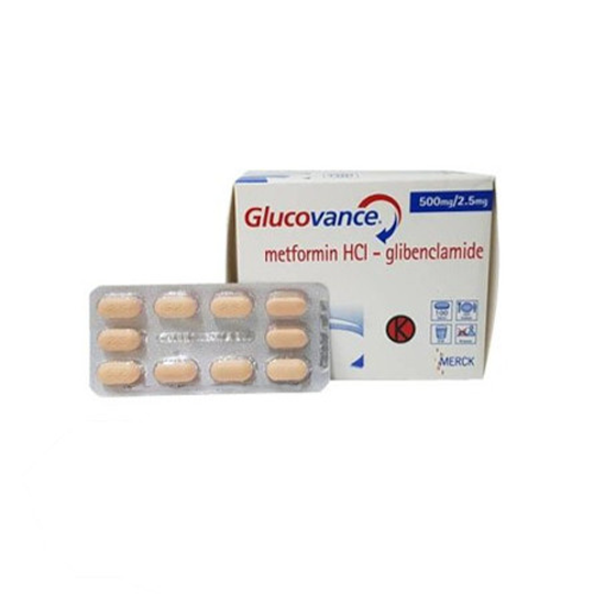 Glucovance 2.5 mg/500 mg 3 Strip (10 Tablet/Strip) - Obat Rutin Glucovance 2.5 mg/500 mg 3 Strip (10 Tablet/Strip) - Obat Rutin