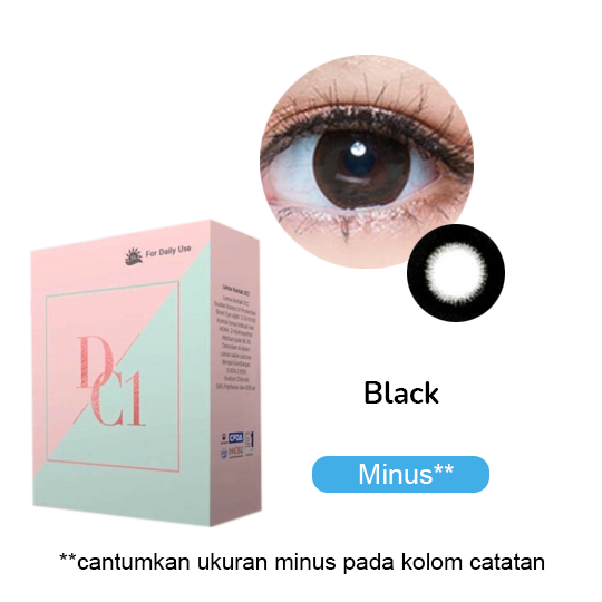 DC1 Softlens Rock Black Minus DC1 Softlens Rock Black Minus