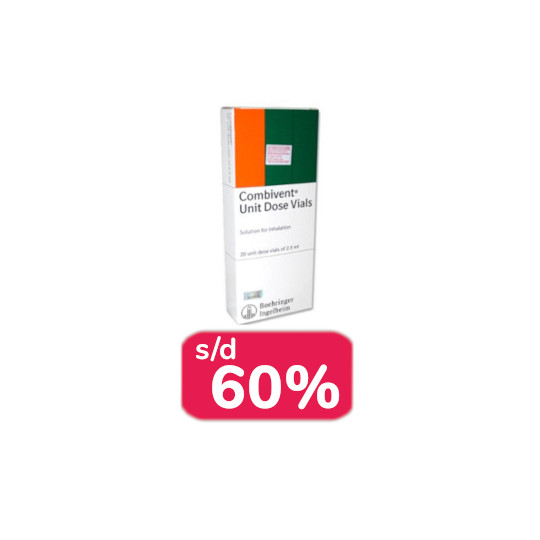 Combivent UDV 20 Vial - Obat Rutin Combivent UDV 20 Vial - Obat Rutin