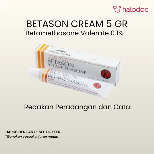 Betason Cream 5 gr - Gambar 1