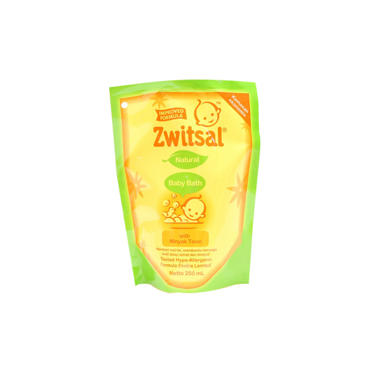 ZWITSAL BABY BATH NATURAL WITH MINYAK TELON 250 ML REFILL ZWITSAL BABY BATH NATURAL WITH MINYAK TELON 250 ML REFILL