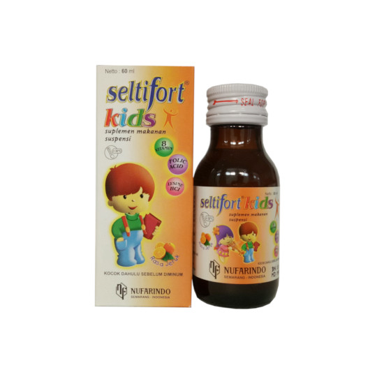 SELTIFORT KIDS SUSPENSI ORANGE 60 ML SELTIFORT KIDS SUSPENSI ORANGE 60 ML