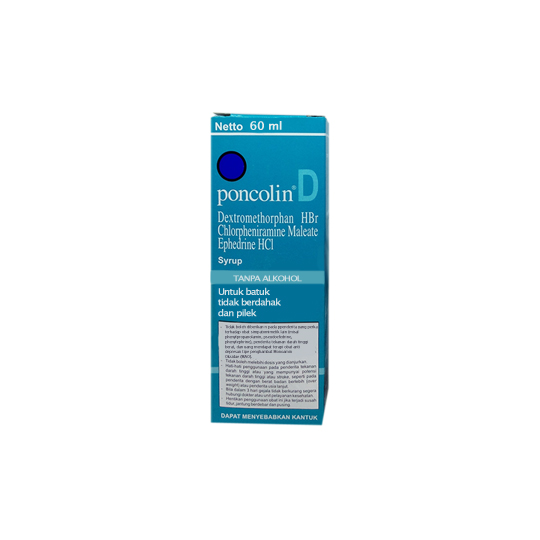 PONCOLIN D SIRUP 60 ML PONCOLIN D SIRUP 60 ML