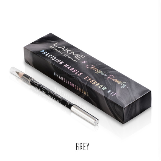 Lakme Absolute Reinvent Anggie Rassly Precision Marble Eyebrow Pencil Grey Lakme Absolute Reinvent Anggie Rassly Precision Marble Eyebrow Pencil Grey