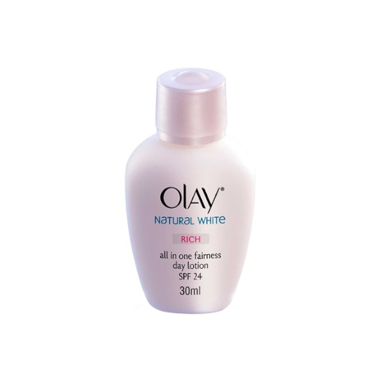 OLAY NATURAL WHITE ALL IN ONE FAIRNESS DAY LOTION 30 ML OLAY NATURAL WHITE ALL IN ONE FAIRNESS DAY LOTION 30 ML