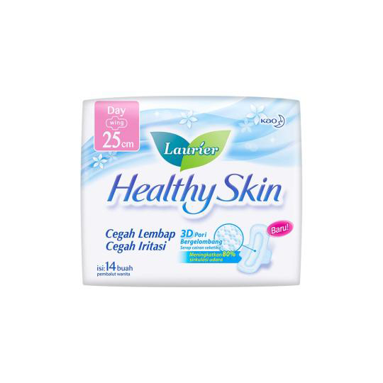 Laurier Healthy Skin 25Cm 14 Pads Laurier Healthy Skin 25Cm 14 Pads