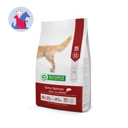 Nature's Protection Adult Dogs All Breeds Extra Salmon 2 kg Nature's Protection Adult Dogs All Breeds Extra Salmon 2 kg