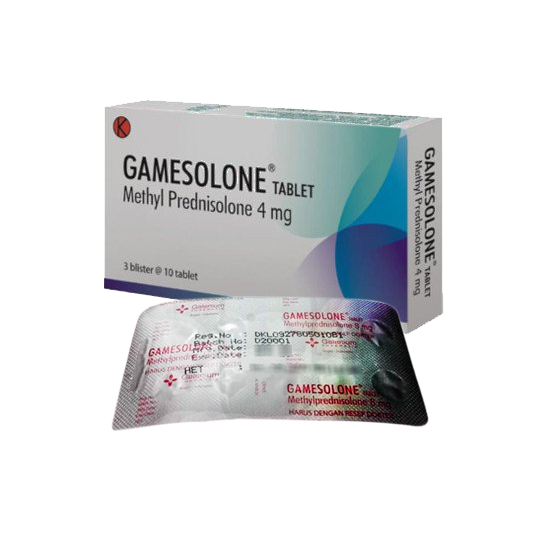 Gamesolone 4 mg 10 Tablet Gamesolone 4 mg 10 Tablet