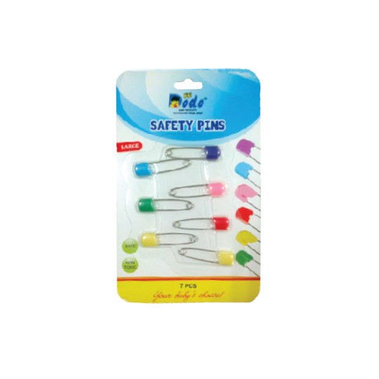 Dodo Safety Pin Large 7 Pieces Dodo Safety Pin Large 7 Pieces