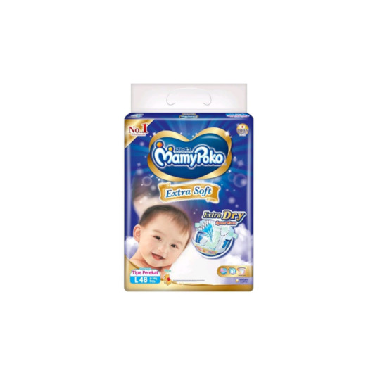 Mamy Poko Extra Soft Extra Dry L 48 Pieces Mamy Poko Extra Soft Extra Dry L 48 Pieces
