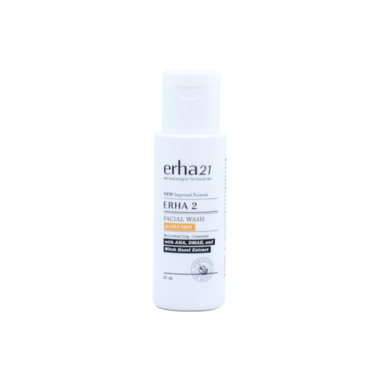 ERHA21 ERHA 2 FACIAL WASH FOR OILY SKIN 60ML ERHA21 ERHA 2 FACIAL WASH FOR OILY SKIN 60ML