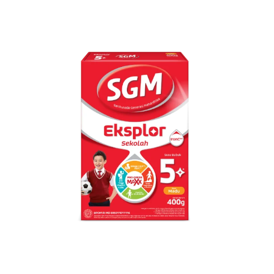 SGM Eksplor 5 Plus Complinutri Madu Susu Bubuk 400 g SGM Eksplor 5 Plus Complinutri Madu Susu Bubuk 400 g