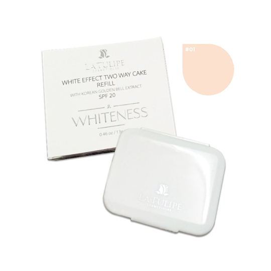 La Tulipe White Effect Two Way Cake 01 Refill 13 g La Tulipe White Effect Two Way Cake 01 Refill 13 g