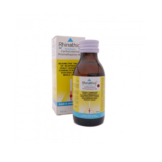RHINATHIOL ROMETAZINE SIRUP 100 ML RHINATHIOL ROMETAZINE SIRUP 100 ML