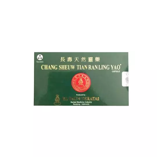 CHANG SHEUW TIAN RAN LING YAO 30 KAPSUL CHANG SHEUW TIAN RAN LING YAO 30 KAPSUL