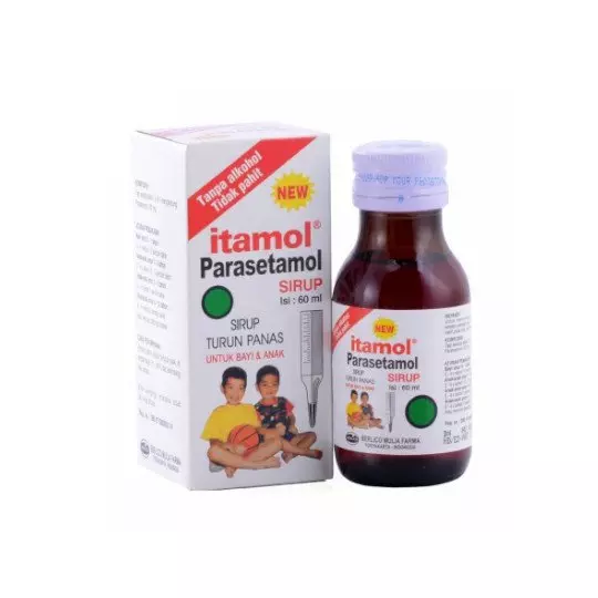 ITAMOL 120 MG SIRUP 60 ML ITAMOL 120 MG SIRUP 60 ML